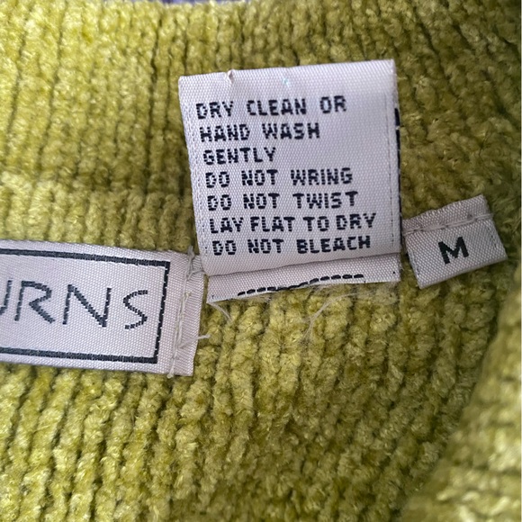 Liz Claiborne Double Breasted Mustard Sweater - Picture 10 of 11